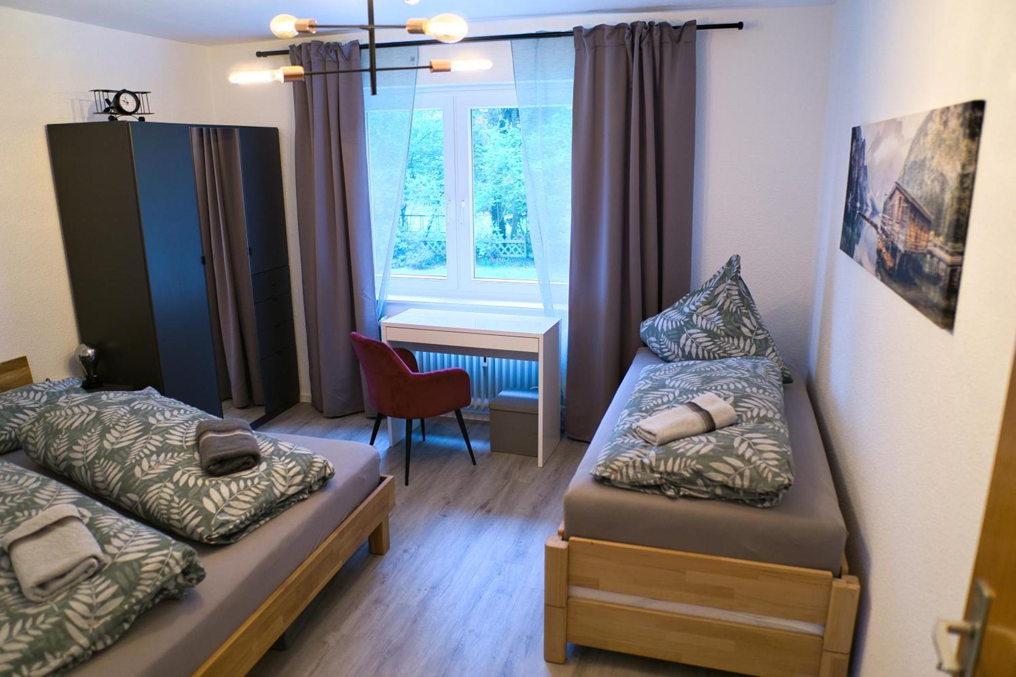 Stilvolle 2 Schlafzimmer Apartments Heidegarten, Osterheide, Zentrum Schneverdingen Eksteriør bilde